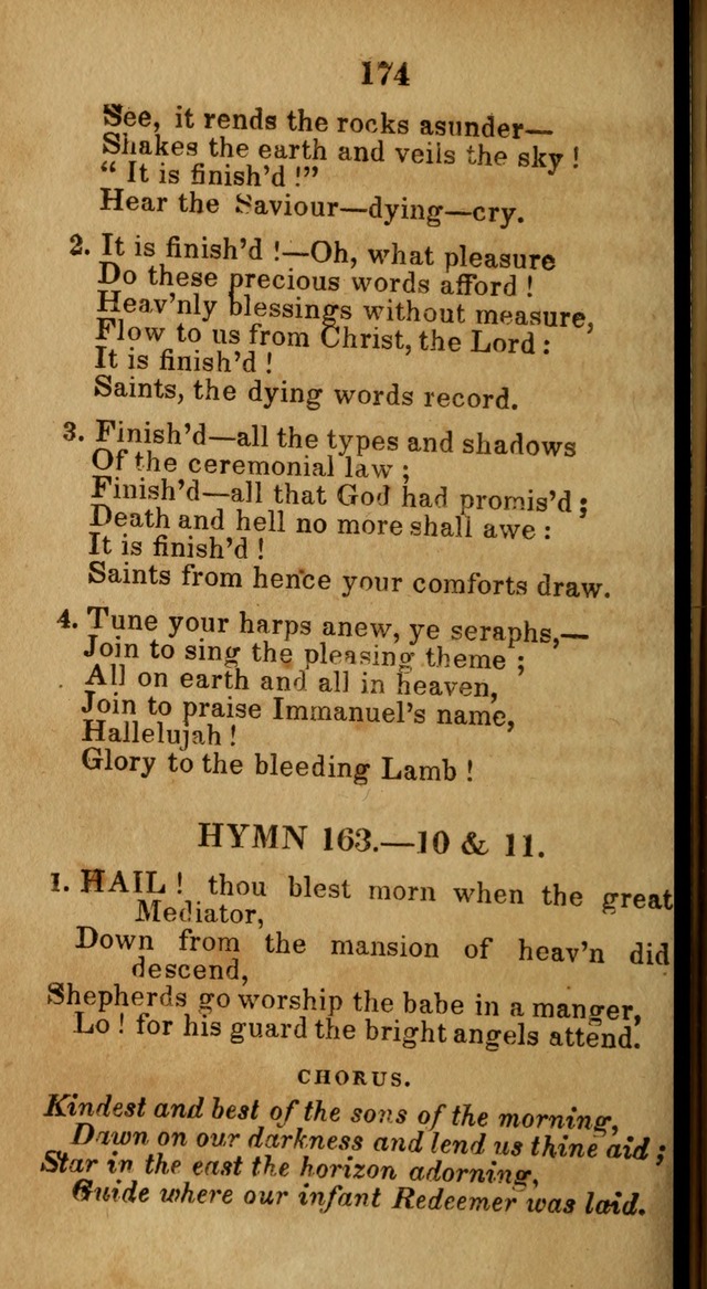 Social and Camp-meeting Songs, for the Pious (9th ed. enl.) page 174