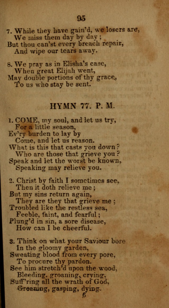 Social and Camp-meeting Songs, for the Pious (9th ed. enl.) page 95