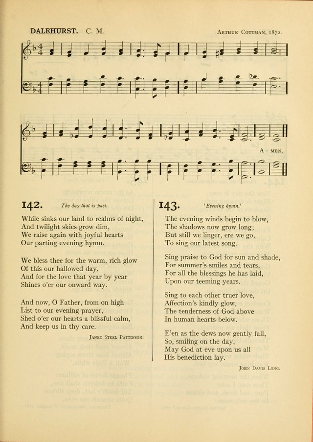 Services for Congregational Worship. The New Hymn and Tune Book page 185