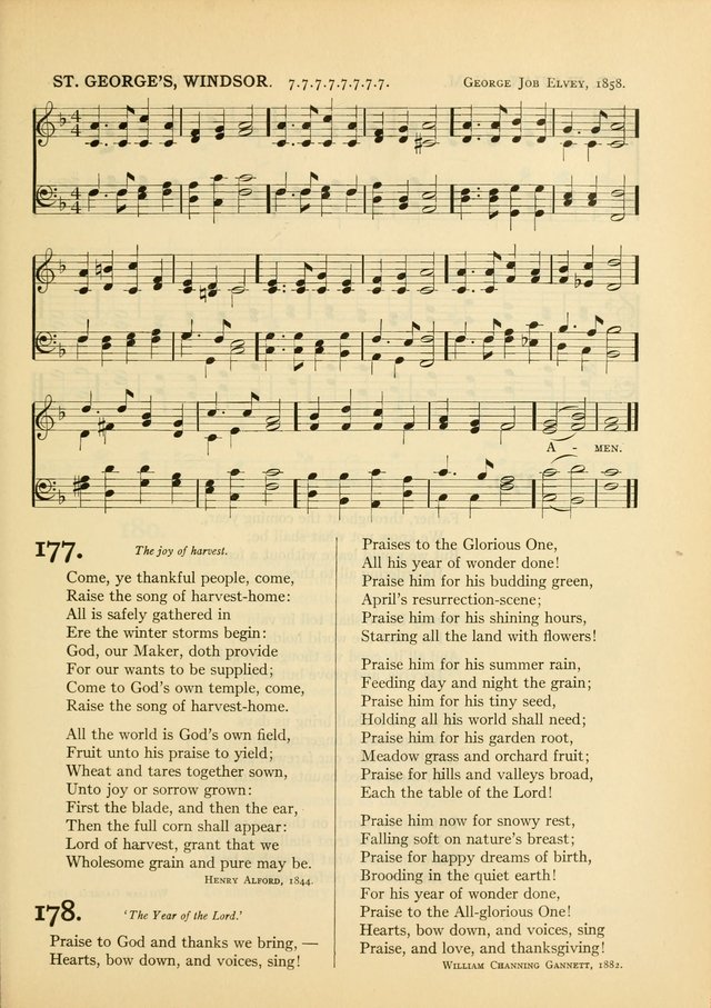 Services for Congregational Worship. The New Hymn and Tune Book page 211