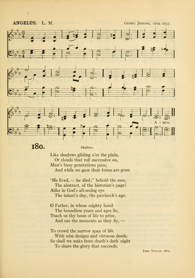 Services for Congregational Worship. The New Hymn and Tune Book page 213