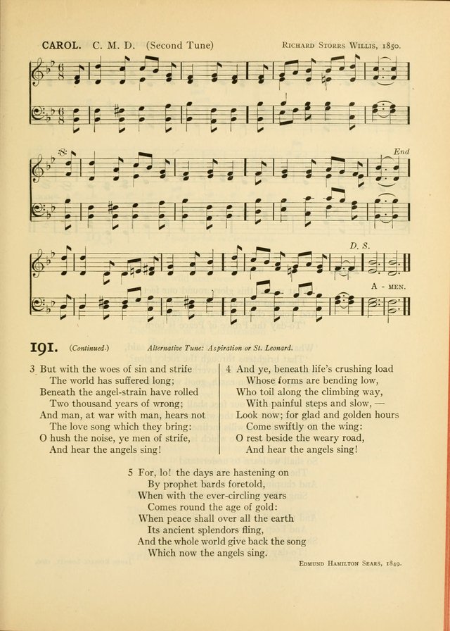 Services for Congregational Worship. The New Hymn and Tune Book page 225