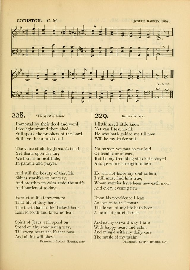 Services for Congregational Worship. The New Hymn and Tune Book page 255