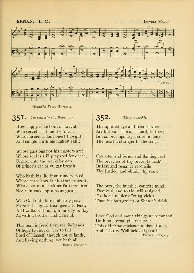 Services for Congregational Worship. The New Hymn and Tune Book page 339