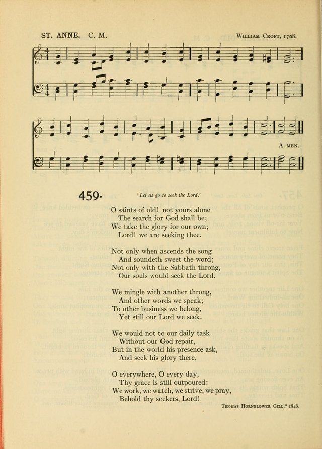 Services for Congregational Worship. The New Hymn and Tune Book page 414