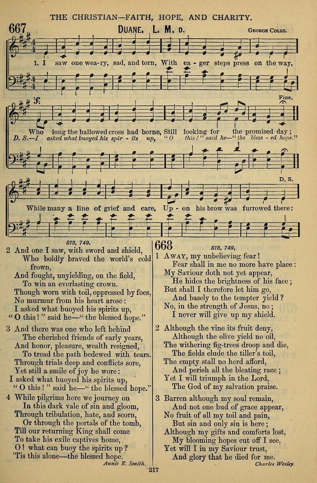 The Seventh-Day Adventist Hymn and Tune Book: for use in divine worship page 217