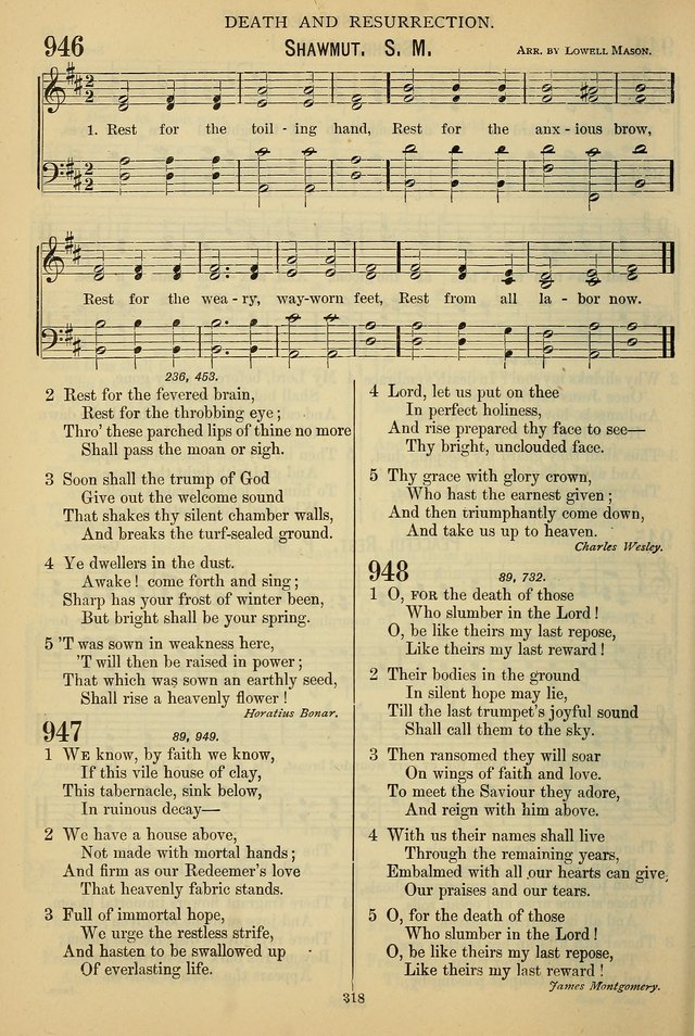 The Seventh-Day Adventist Hymn and Tune Book: for use in divine worship page 318