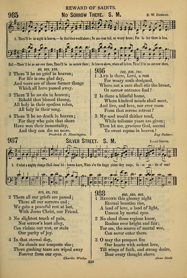 The Seventh-Day Adventist Hymn and Tune Book: for use in divine worship page 333