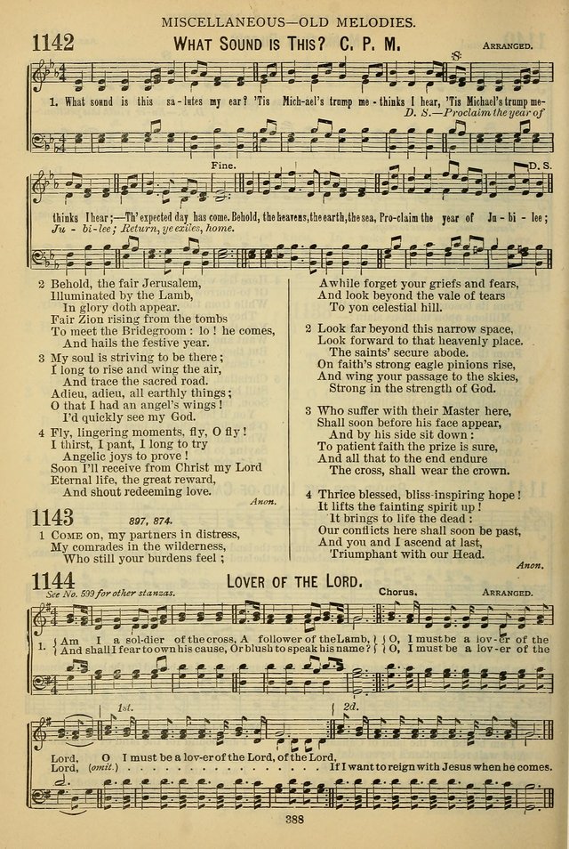 The Seventh-Day Adventist Hymn and Tune Book: for use in divine worship page 388
