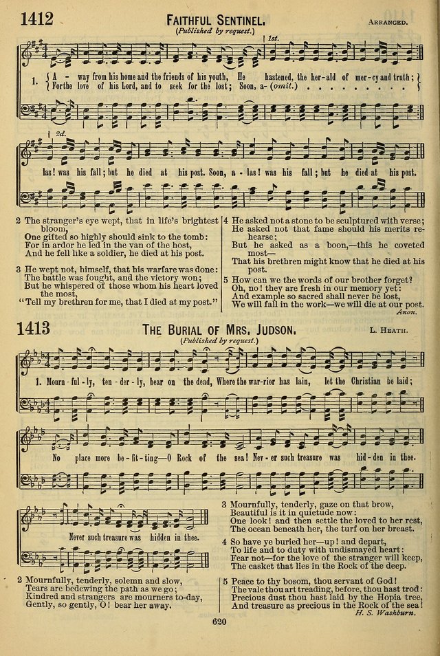 The Seventh-Day Adventist Hymn and Tune Book: for use in divine worship page 620
