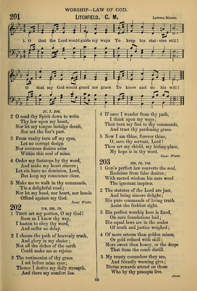 The Seventh-Day Adventist Hymn and Tune Book: for use in divine worship page 69