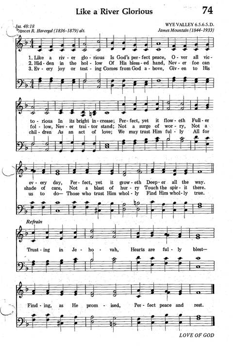 Seventh-day Adventist Hymnal page 72