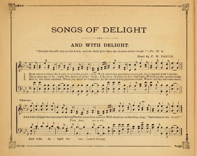 Songs of Delight, for the Sunday School page 2