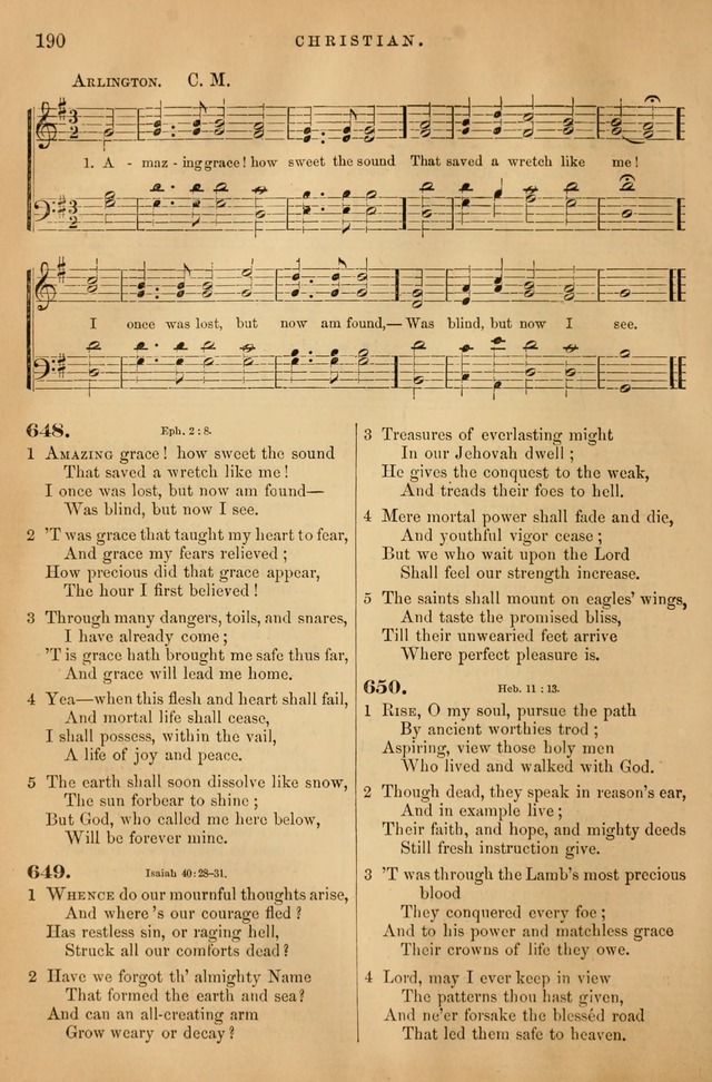 Songs for the Sanctuary: or hymns and tunes for Christian Worship page 191