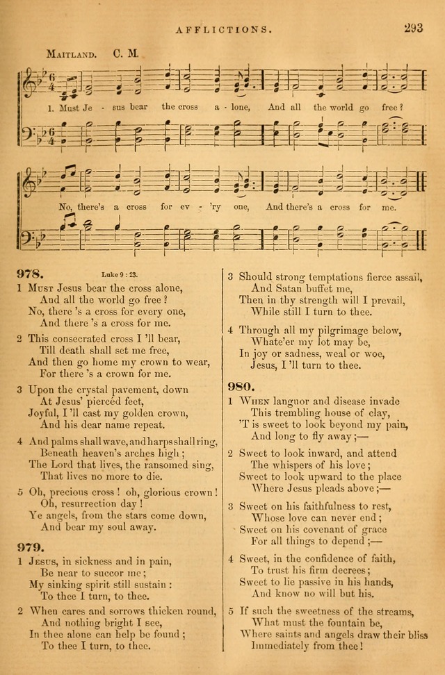 Songs for the Sanctuary: or hymns and tunes for Christian Worship page 294