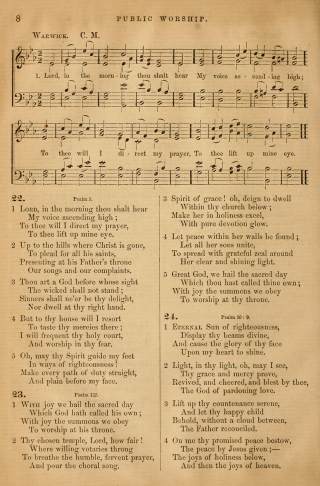 Songs for the Sanctuary: or hymns and tunes for Christian Worship page 7