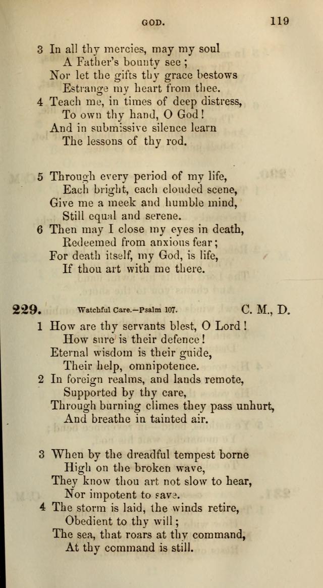 Songs for the Sanctuary; or, Psalms and Hymns for Christian Worship (Words only) page 119