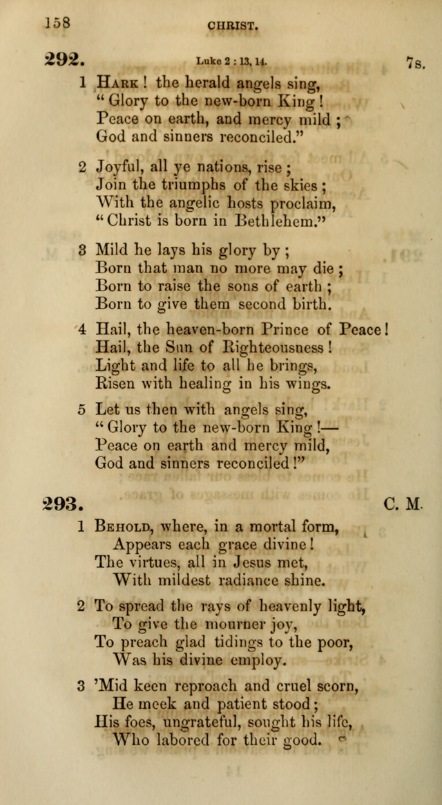 Songs for the Sanctuary; or, Psalms and Hymns for Christian Worship (Words only) page 158