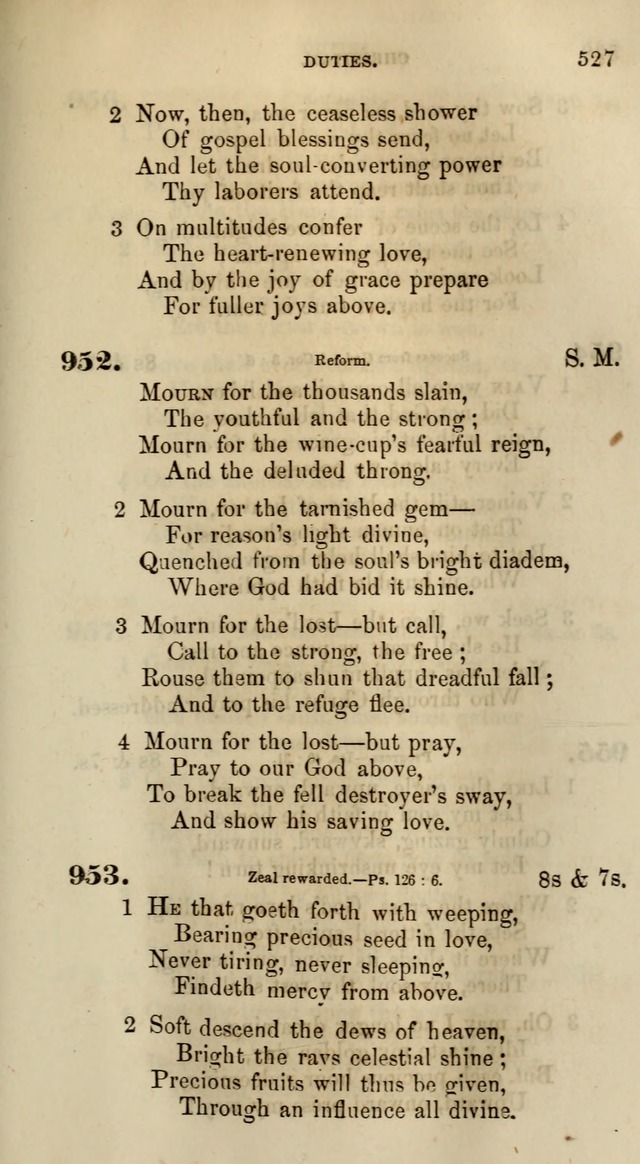 Songs for the Sanctuary; or, Psalms and Hymns for Christian Worship (Words only) page 527
