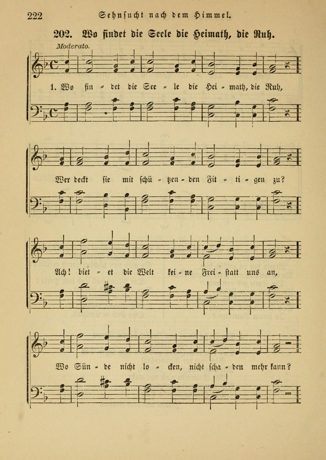 Sonntagsschul-Gesangbuch der Reformirten Kirche in den Vereinigten Staaten page 222