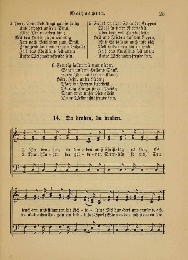 Sonntagsschul-Gesangbuch der Reformirten Kirche in den Vereinigten Staaten page 25