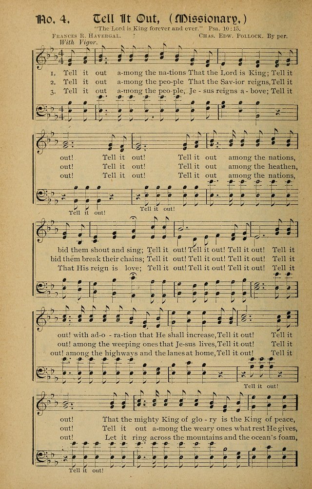 Sweet Harmonies: a new song book of gospels songs for use in revivals and all religious gatherings, sunday-schools, etc. page 2