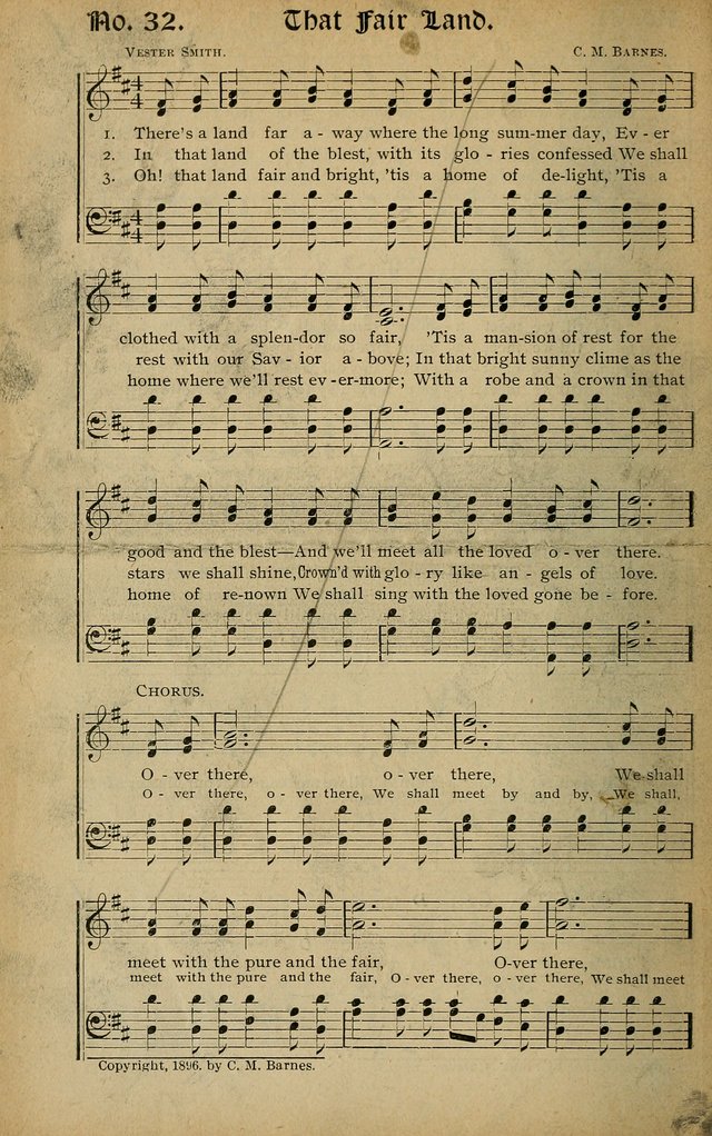 Sweet Harmonies: a new song book of gospels songs for use in revivals and all religious gatherings, sunday-schools, etc. page 26
