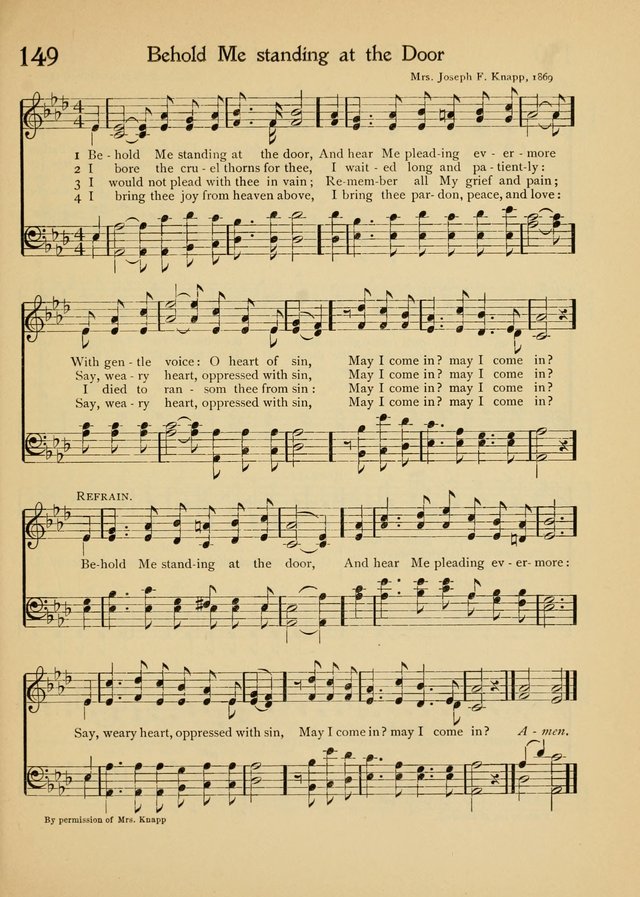 The School Hymnal page 152