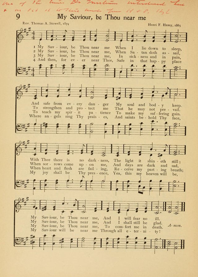 The School Hymnal page 25