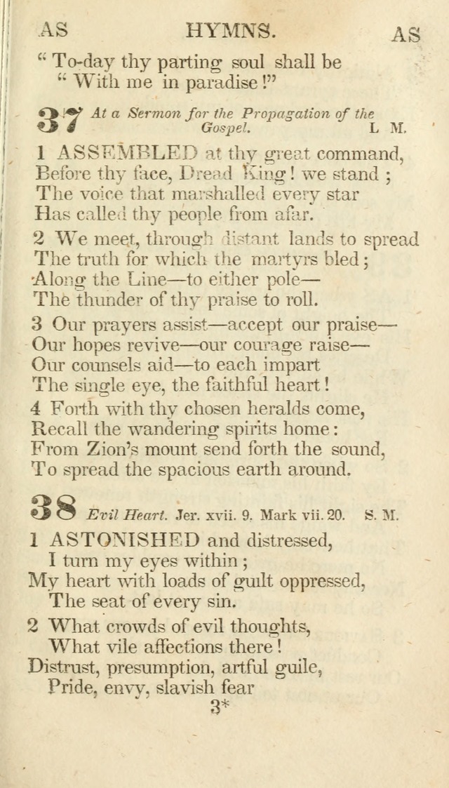 A Selection of Hymns, adapted to the devotions of the closet, the family, and the social circle; and containing subjects appropriate to the monthly concerns of prayer for the success... page 45