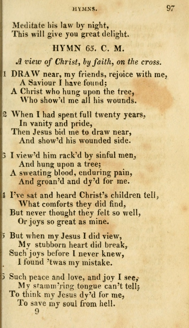 A Selection of Hymns, from the Best Authors page 101
