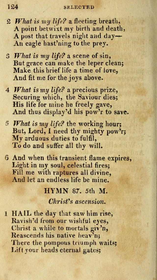 A Selection of Hymns, from the Best Authors page 128