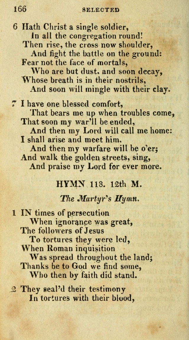 A Selection of Hymns, from the Best Authors page 170