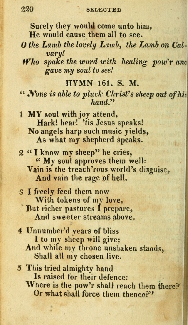 A Selection of Hymns, from the Best Authors page 228
