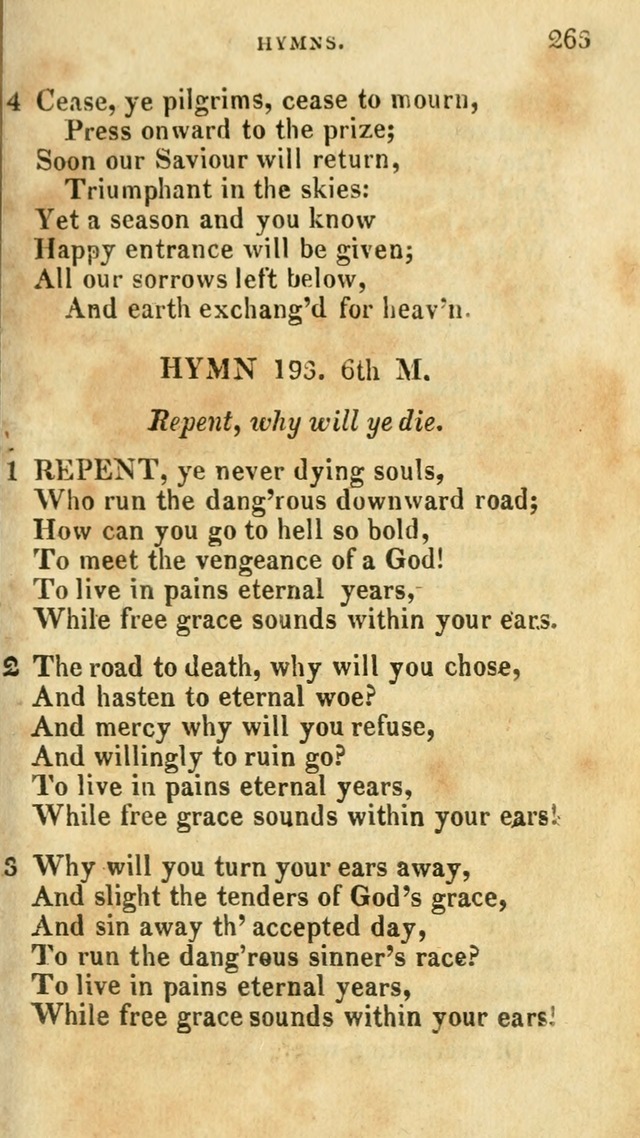A Selection of Hymns, from the Best Authors page 271