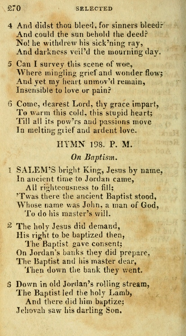 A Selection of Hymns, from the Best Authors page 278