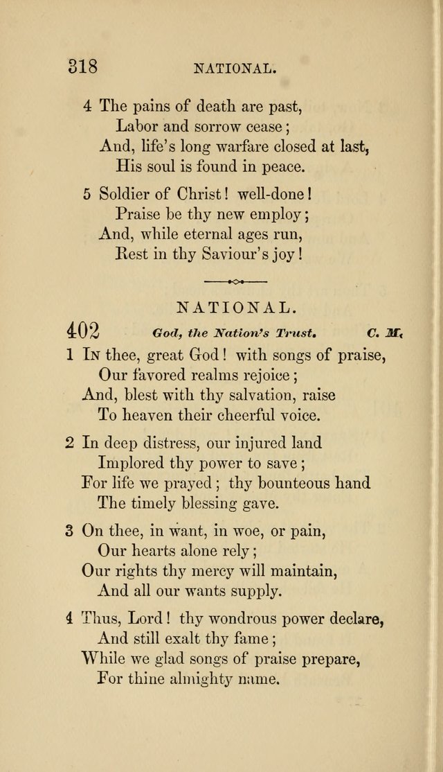 Social Hymn Book: Being the Hymns of the Social Hymn and Tune Book for the Lecture Room, Prayer Meeting, Family, and Congregation (2nd ed.) page 320