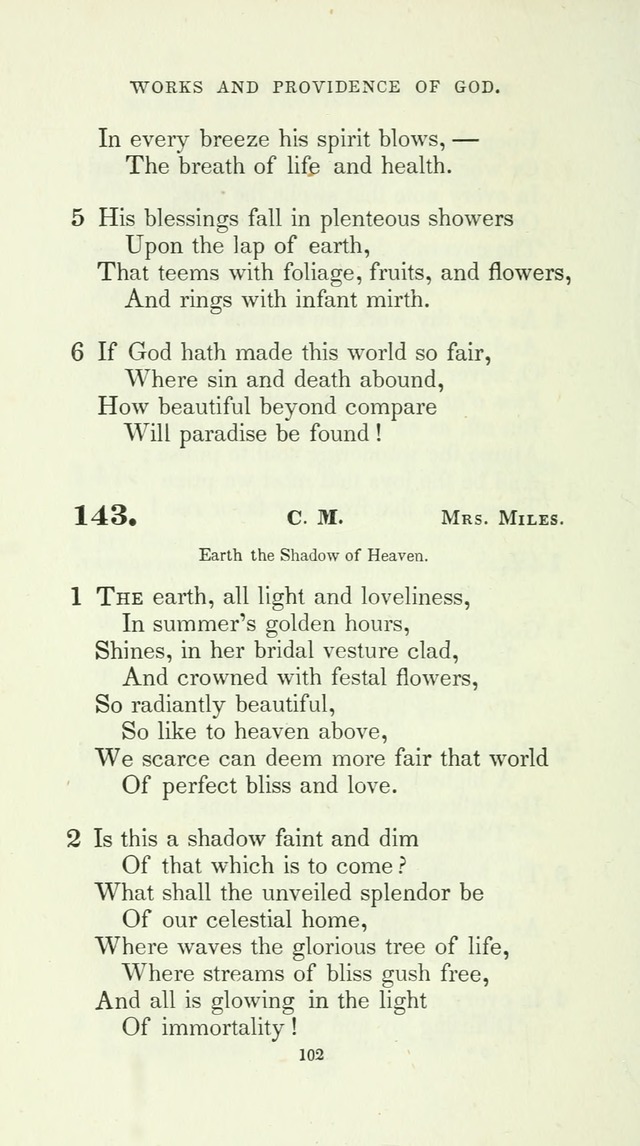 The School Hymn-Book: for normal, high, and grammar schools page 102