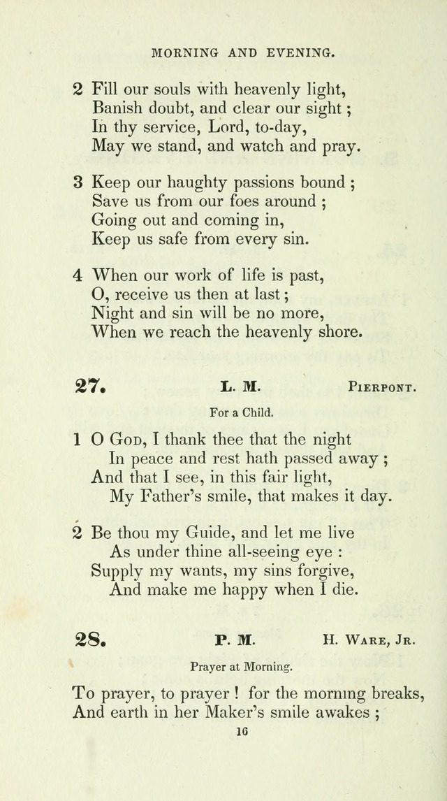 The School Hymn-Book: for normal, high, and grammar schools page 16