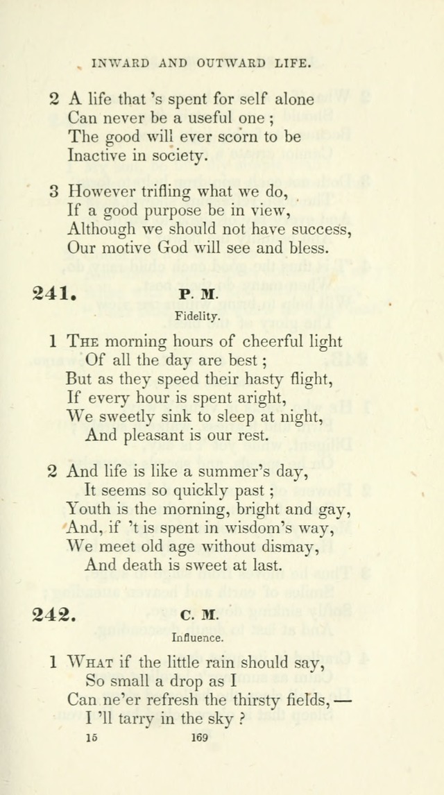 The School Hymn-Book: for normal, high, and grammar schools page 169