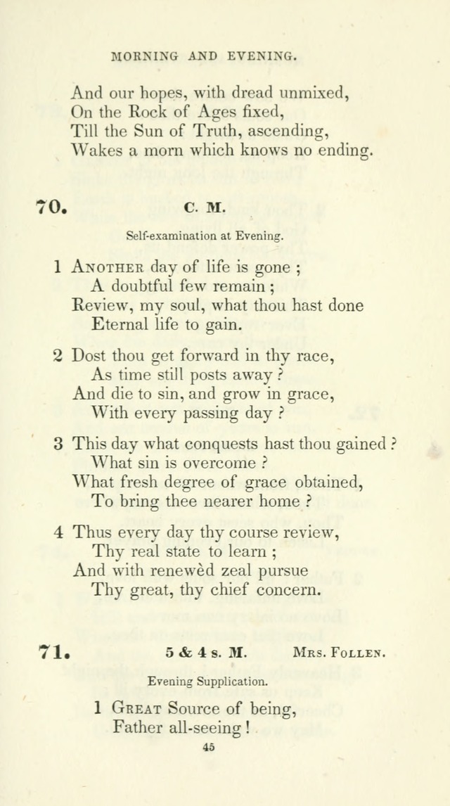 The School Hymn-Book: for normal, high, and grammar schools page 45