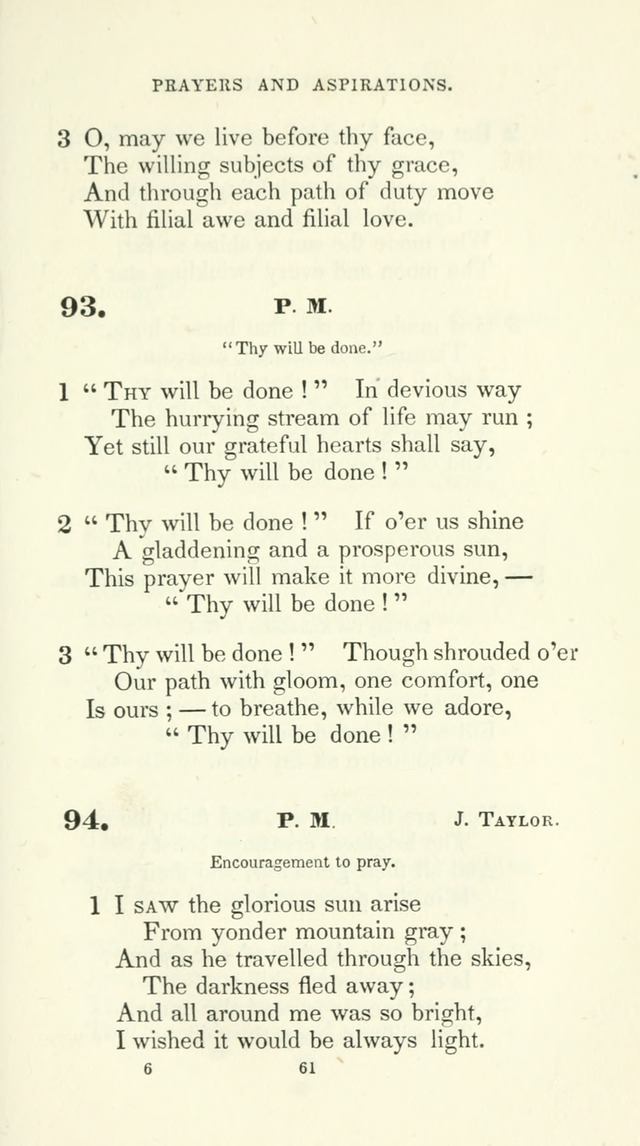 The School Hymn-Book: for normal, high, and grammar schools page 61
