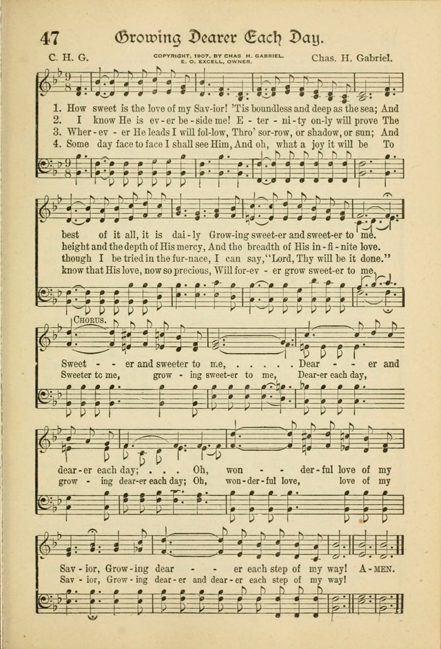 Songs of Hope: for the Church and Sunday School page 49