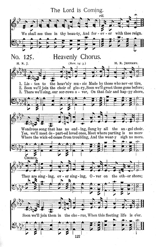 Select Hymns: for Christian worship and general gospel service page 127