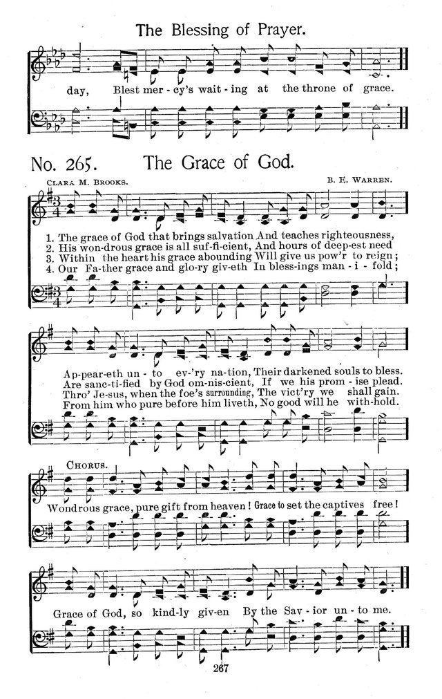 Select Hymns: for Christian worship and general gospel service page 267