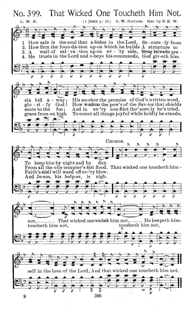 Select Hymns: for Christian worship and general gospel service page 396