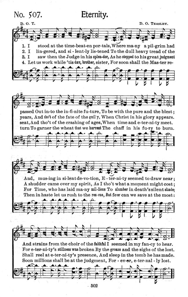 Select Hymns: for Christian worship and general gospel service page 502