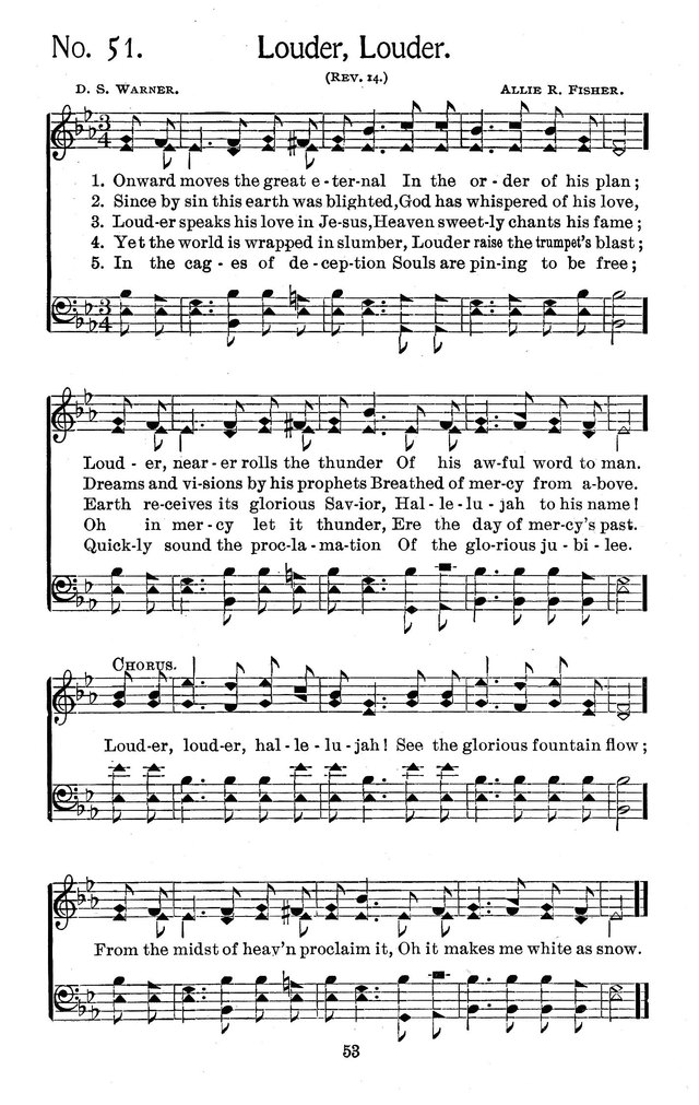Select Hymns: for Christian worship and general gospel service page 53