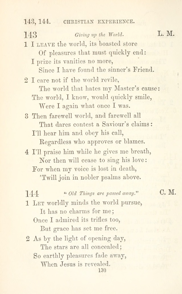 A Selection of Hymns: designed as a supplement to the "psalms and hymns" of the Presbyterian church page 132