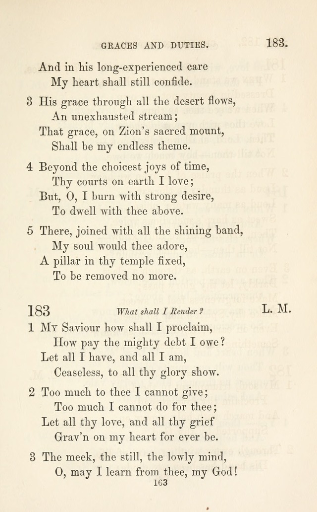 A Selection of Hymns: designed as a supplement to the "psalms and hymns" of the Presbyterian church page 165